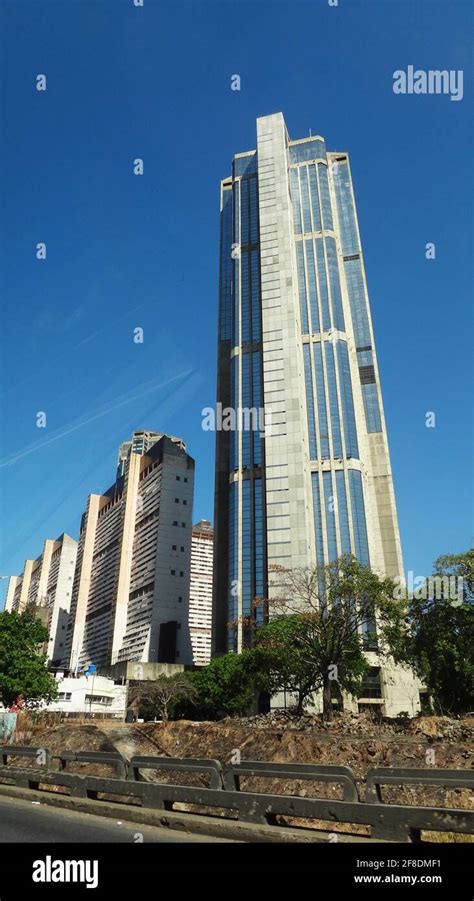 Caracas Venezuela Mar 30 2021 Desde La Autopista Torres Del