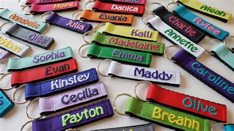 Personalized Zipper Pulls Pick A Color Mini 38 Etsy