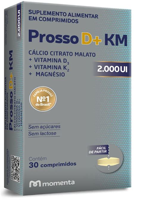 Vitamina D Prosso D Km Ui Comprimidos Farm Cias Heroos