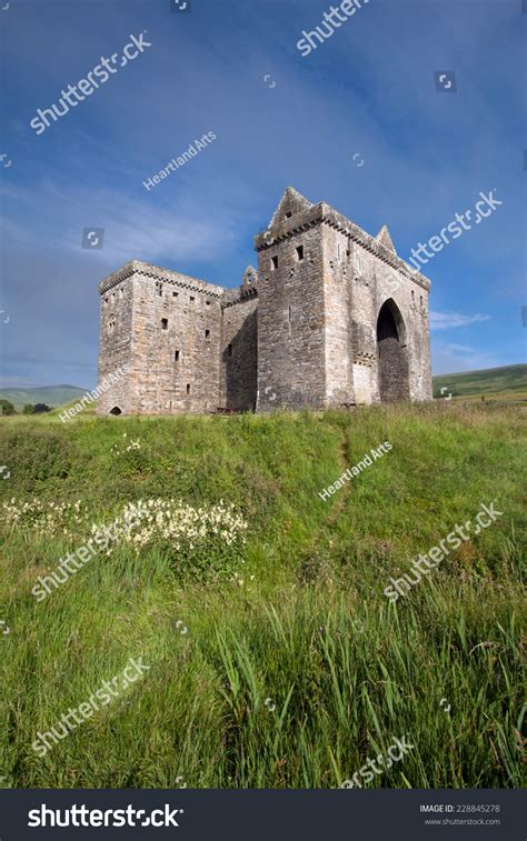 Hermitage Castle Liddesdale Valley County Roxburghshire Stock Photo