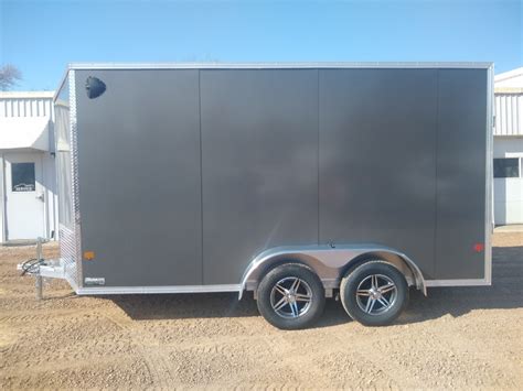 2023 E Z Hauler Cargo 7x14 Tandem Axle Polycor Siding