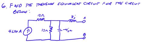 Solved Find the thevenin equivalent circuit for the circuit | Chegg.com