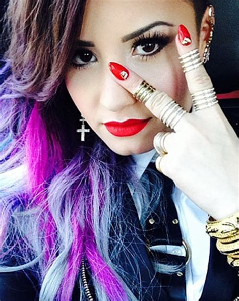 Demi Lovato Named New York Color Face: See Her Boldest Beauty Looks ...