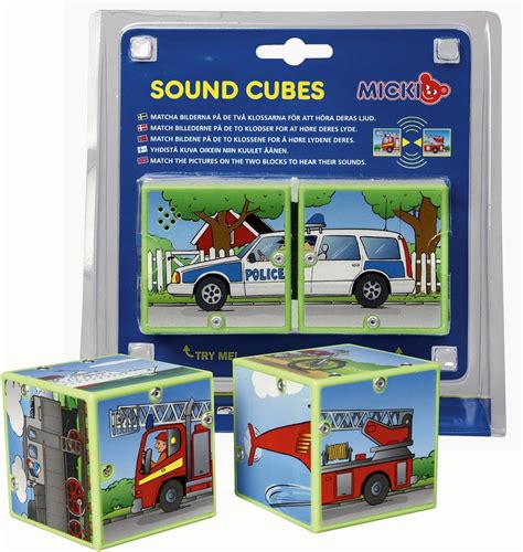 Micki Leksaker Sound Cubes Vehicles Toys And Games