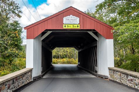 New Britain PA Pine Valley Covered Bridge Covered Bridge Flickr