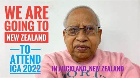 We Are Going To New Zealand To Attend The Th International Congress