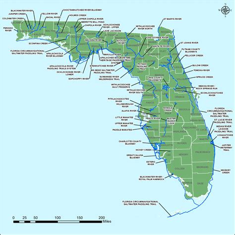 Exploring The Wonders Of Florida S Springs With Map Of Springs In