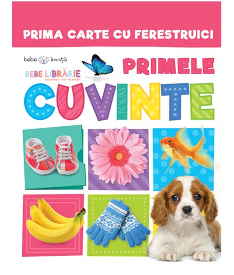 Prima Carte Cu Ferestruici Primele Cuvinte Bebe Invata BebeLibrarie Ro