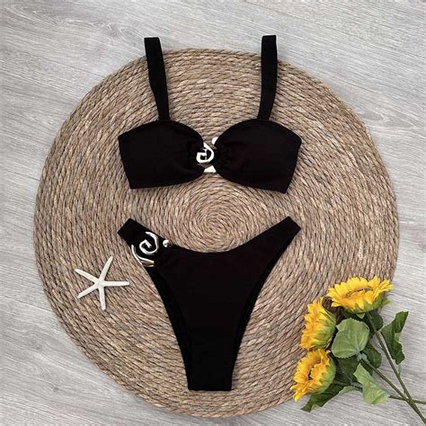 Uaang Bikinis Sexy Women Swimsuits Female Swimwear Spiral Bikini Set Bathing Suit Swimming