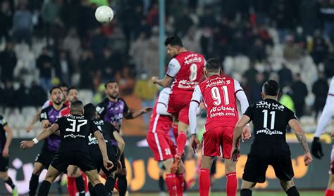 گزارش تصویری مسابقه برگشت پرسپولیس 0 1 هوادار خبر سرخ پرسپولیس