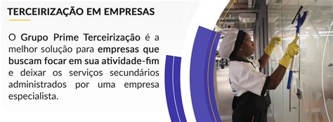 Empresa Terceirizada O Que É - Terceirização em Empresas - Prime Terceirização
