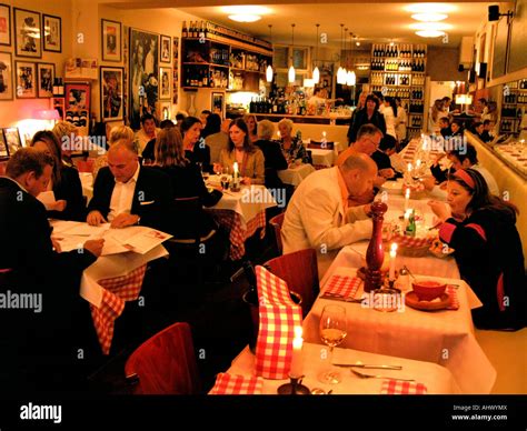 Italian Restaurant Kurfurstendamm Berlin Germany Stock Photo - Alamy