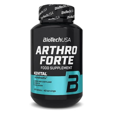 Arthro Forte BioTechUSA 120 tabletas – Cuidado articular | MiBatido.Com