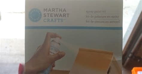 Review Martha Stewart Spray Paint Kit