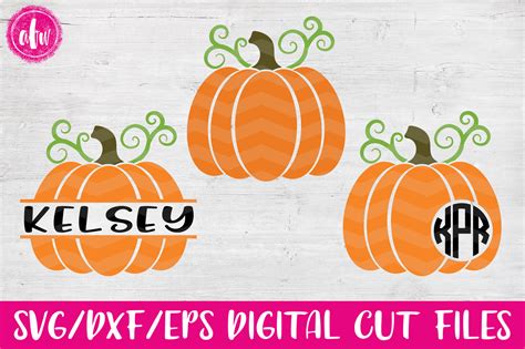 Halloween Pumpkins Svg Dxf Eps Cut File By Afw Designs Thehungryjpeg