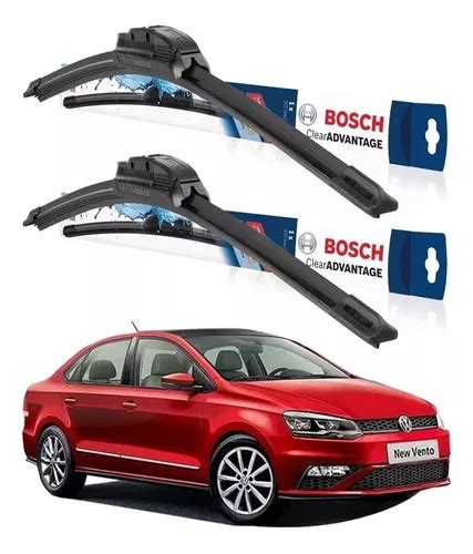 Plumas Limpiaparabrisas Bosch Vw Vento 2014 2015 2016 2017 Envío gratis