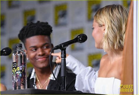 Full Sized Photo Of Olivia Holt Aubrey Joseph Cloak Dagger Comic Con