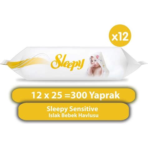 Sleepy Sensitive Islak Bebek Havlusu X Yaprak Fiyat