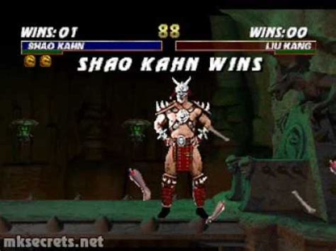 Mortal Kombat Trilogy N64 Fatality 1 Shao Kahn YouTube