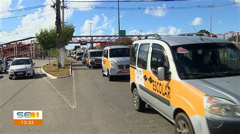 Motoristas De Transporte Escolar Realizam Protesto Em Aracaju Sergipe