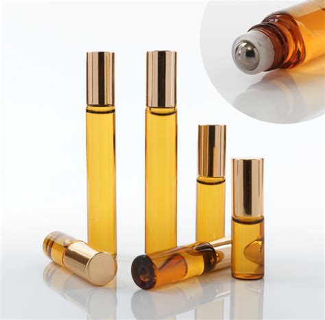 Glass Empty Roller Bottles For Essential Oils Ml Ml Roll On