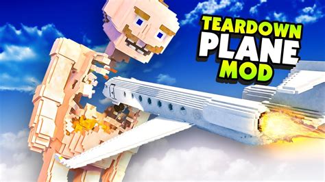 Flying A Plane Into Giant Humans Teardown Mods Youtube