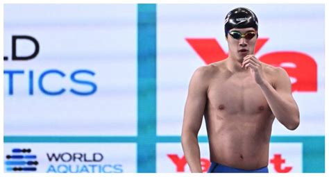 Chinas Pan Zhanle Wins Mens 100m Freestyle Olympic Gold In World