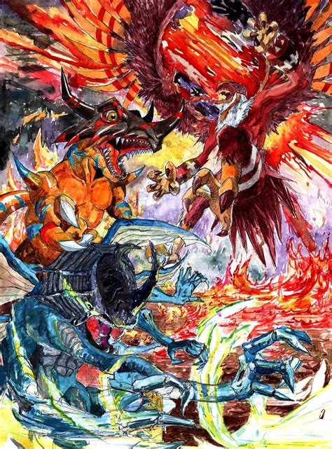 Digimon Fan Art by calvincrimson on DeviantArt