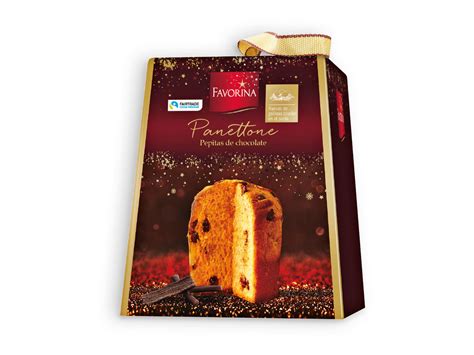 Favorina R Mini Panettone Pepitas De Chocolate Lidl Portugal