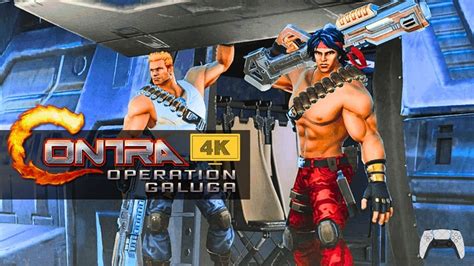 Contra Operation Galuga Demo Gameplay Chapter First Boss K Fps