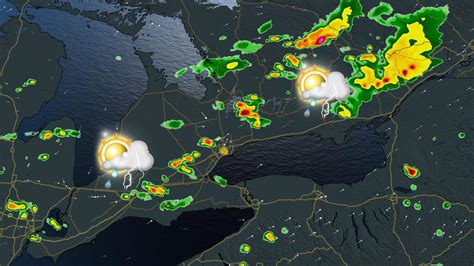 The Weather Network - Ontario: Incoming front will wipe out humidity, fuels severe thunderstorm risk