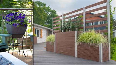 Using planters to create privacy in your backyard | Nutshell Stores