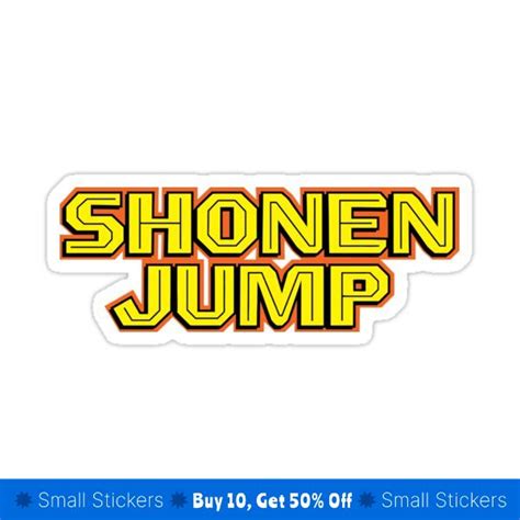 "Shonen Jump Logo Shonen Jump" Sticker for Sale by MariamShopDeal | Shonen, ? logo, Vinyl decal ...