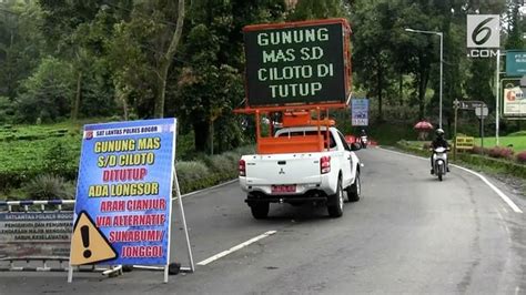 Video Penutupan Jalur Puncak Hari Ini Video Terbaru Terkini