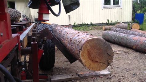 Hydraulic Log Lifter Youtube