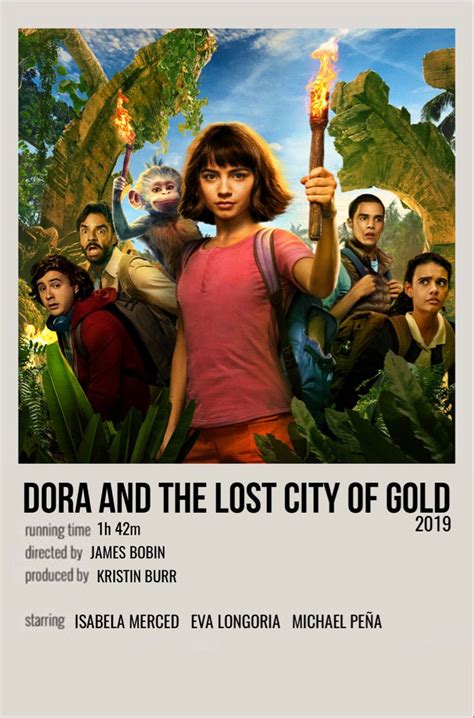 dora and the lost city of gold | Movie character posters, Real movies, Movies to watch teenagers