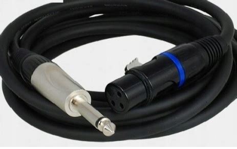 Kabel Wtyk Jack Mono Gniazdo Xlr M Talvico Sklep Opinie Cena W