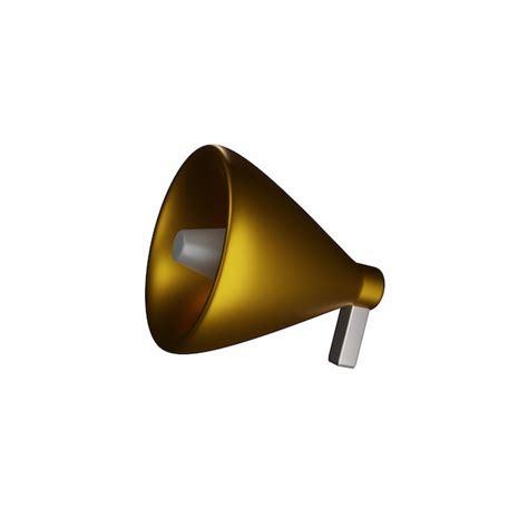 Premium Photo 3d Megaphone Icon Illustration