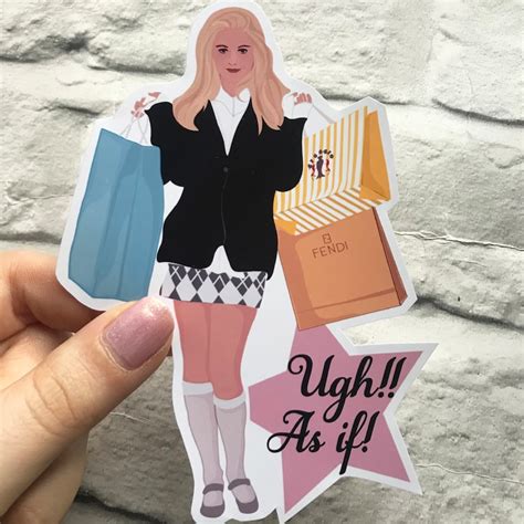 Clueless Stickers Etsy