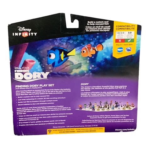 Disney Infinity Edition Finding Dory Play Set Pixar Figure New