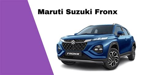 Maruti Fronx Safety Rating 2024 Everything You Need To Know