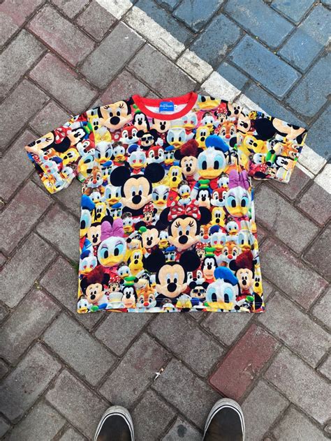 Disney Tokyo Resort Full Printed Tees Kaos Disney Original Betty Boop