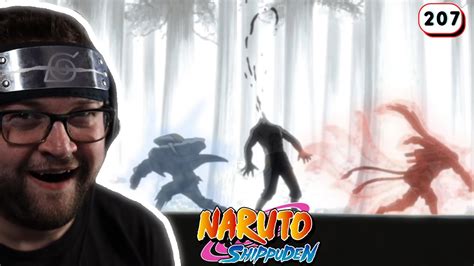 Killer Bee Vs Kisame Double Lariat Naruto Shippuden Ep 207 Reaction