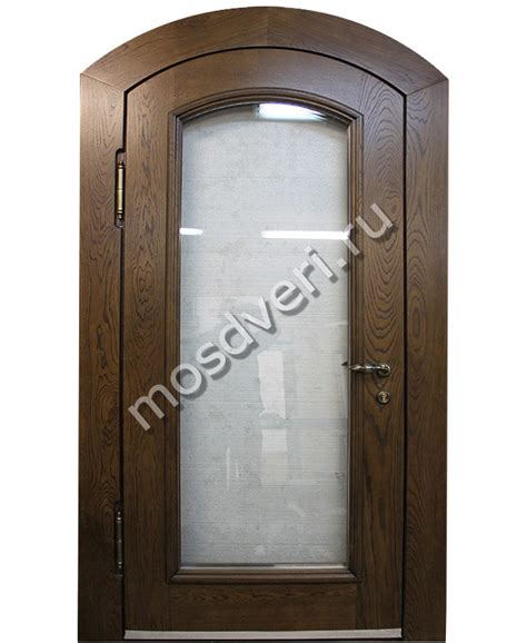 Металлическая входная дверь со стеклом и ковкой и порошковым окрасом с ...