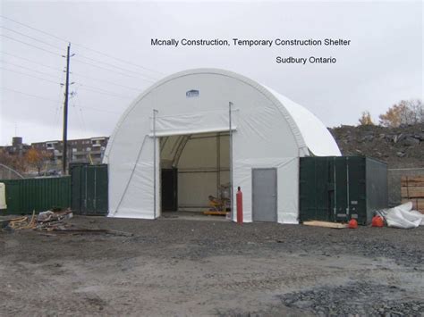 Fabric Covered Shipping Container Buildings