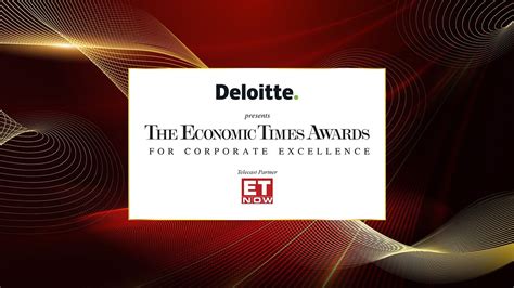 Et Awards For Corporate Excellence Youtube