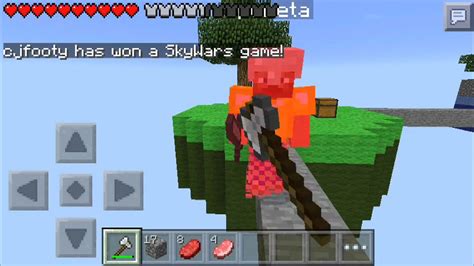 Sky Wars Minecraft Pe Youtube