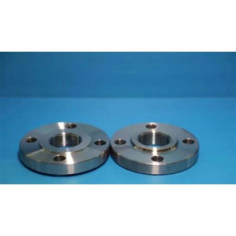 Stainless Steel Astm A Ss Blind Flange With Npt At Rs