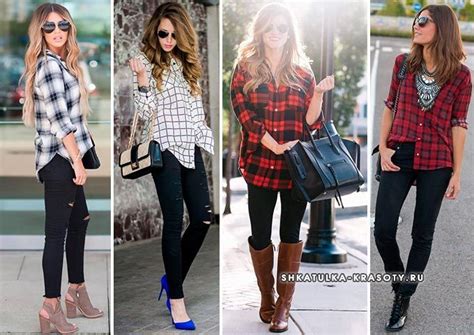 рубашка в клетку с черными джинсами | Moda, Modern, Teenager