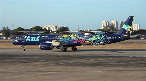 Spotting For Sbfz Pousos Em Fortaleza Embraer E E Azul